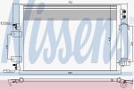 Nissens 940570 конденсатор, кондиционер на JEEP PATRIOT (MK74)