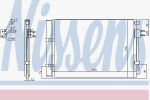 Nissens 940636 конденсатор, кондиционер на HYUNDAI i20 (PB, PBT)