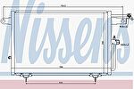 NISSENS Радиатор кондиционера A100/A6 1.8-2.8L 93-97 (4A0260403AB/AC, 94213)