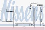 Nissens 94443 конденсатор, кондиционер на VW LUPO (6X1, 6E1)