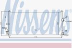 NISSENS Радиатор кондиционера NISSAN Almera (N16)/Primera (P12) all 00-07 (94616)