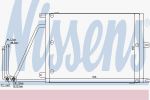 Nissens 94623 конденсатор, кондиционер на OPEL VECTRA B (36_)