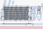 Nissens 94678 конденсатор, кондиционер на NISSAN PRIMASTAR автобус (X83)