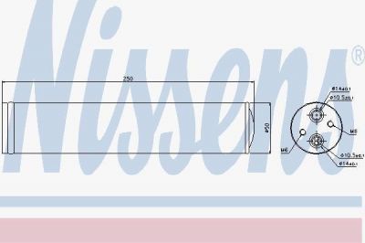 NISSENS Осушитель кондиционера Renault Clio 01- (7700836314, 95241)