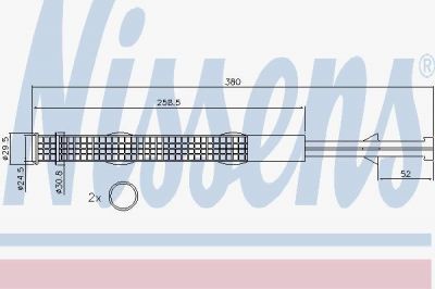 NISSENS Осушитель кондиционера TOUAREG/Q7 3.0D-6.0 (7L0898191A, 95359)