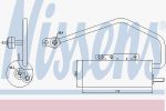 Nissens 95447 осушитель, кондиционер на OPEL VECTRA C универсал