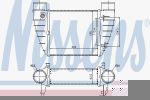 NISSENS Интеркулер AUDI A4 (B7) правый 96426 (96426)