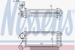 Nissens 96491 интеркулер на FORD C-MAX II (DXA/CB7, DXA/CEU)