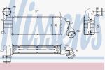 Nissens 96766 интеркулер на FIAT ULYSSE (179AX)