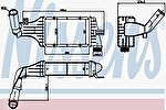 Nissens 96788 интеркулер на OPEL ZAFIRA A (F75_)
