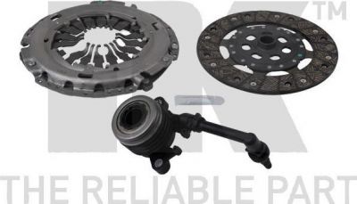 NK 132255 комплект сцепления на NISSAN QASHQAI / QASHQAI +2 (J10, JJ10)
