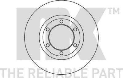 NK 203222 тормозной диск на MAZDA E-SERIE фургон (SR2)