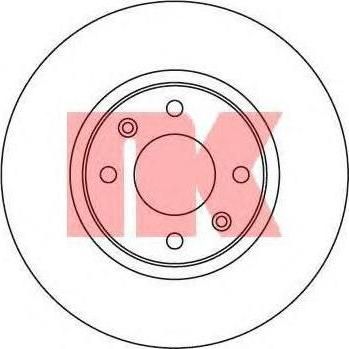 NK 203720 Диск торм пер вент PEU.406 95-04 (DF2796)