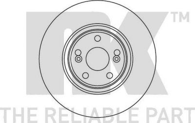 NK 203948 тормозной диск на RENAULT ESPACE IV (JK0/1_)