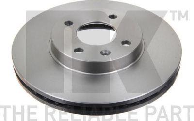 NK 205019 Диск тормозной CHEVROLET AVEO 11-/COBALT 11- передний вент.D=256mm