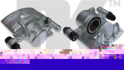 NK 2130151 Суппорт тормозной пер.лев. mitsubishi l300/pajero 1.6-2.6/2.5td 86> ake d.57