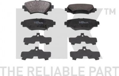 NK 223262 комплект тормозных колодок, дисковый тормоз на MAZDA 3 (BM)