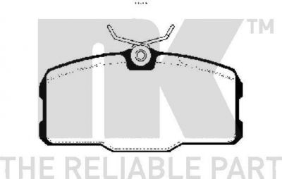 NK 223313 комплект тормозных колодок, дисковый тормоз на MERCEDES-BENZ S-CLASS (W126)