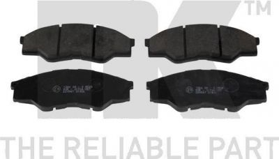 NK 224587 комплект тормозных колодок, дисковый тормоз на TOYOTA HILUX III пикап (KUN_, TGN_, LAN_, GGN_)