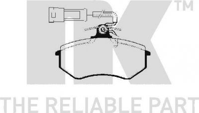 NK 224711 комплект тормозных колодок, дисковый тормоз на VW PASSAT Variant (3A5, 35I)