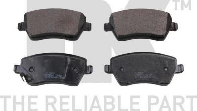 NK 225217 комплект тормозных колодок, дисковый тормоз на NISSAN NOTE (E12)