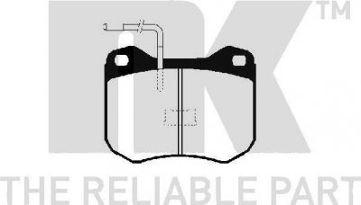 NK 229938 комплект тормозных колодок, дисковый тормоз на PEUGEOT 505 (551A)