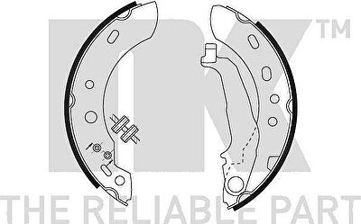 NK 2722687 комплект тормозных колодок на NISSAN MICRA II (K11)