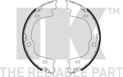 NK 2734814 Колодки тормозные комплект, стояночная тормозная система
