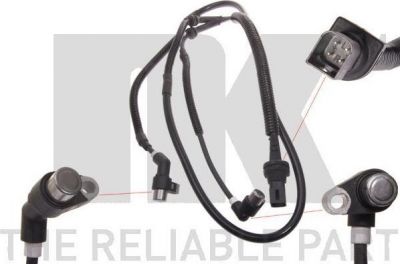 NK 292530 датчик, частота вращения колеса на FORD KA (RB_)
