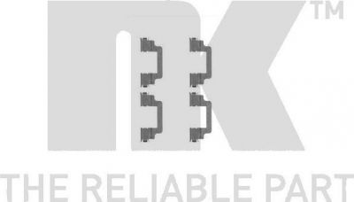 NK 79191779 комплектующие, колодки дискового тормоза на FIAT ULYSSE (179AX)