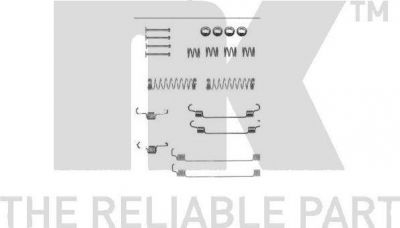 NK 7919835 комплектующие, тормозная колодка на PEUGEOT 208