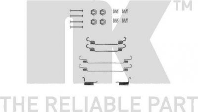 NK 7922737 комплектующие, тормозная колодка на NISSAN PRIMERA (P10)