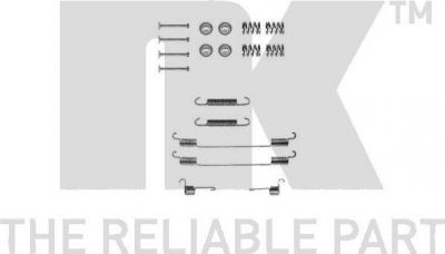 NK 7923682 комплектующие, тормозная колодка на FIAT TEMPRA S.W. (159)