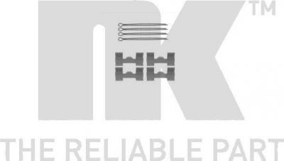 NK 7925952 комплектующие, колодки дискового тормоза на FORD TRANSIT c бортовой платформой/ходовая часть (V_ _)
