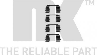 NK 7926135 комплектующие, колодки дискового тормоза на HONDA ACCORD IV (CB)