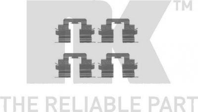 NK 7933215 комплектующие, колодки дискового тормоза на MERCEDES-BENZ A-CLASS (W168)