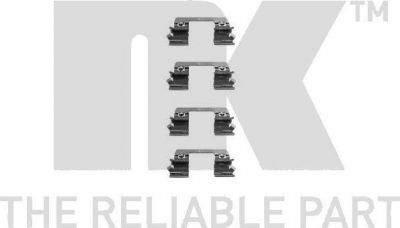 NK 7933234 комплектующие, колодки дискового тормоза на MERCEDES-BENZ E-CLASS (W211)