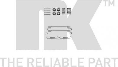 NK 7933889 комплектующие, тормозная колодка на SMART FORTWO Cabrio (451)