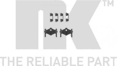 NK 79341710 комплектующие, колодки дискового тормоза на HYUNDAI COUPE (RD)