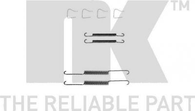 NK 7936562 комплектующие, тормозная колодка на OPEL KADETT D (31_-34_, 41_-44_)