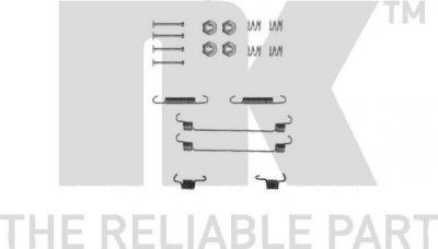 NK 7999657 Комплектующие, тормозная колодка