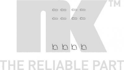 NK 7999939 комплектующие, колодки дискового тормоза на TALBOT 1307-1510