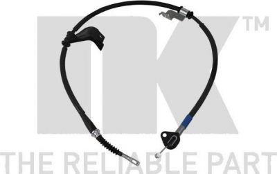 NK 903449 Трос ручного тормоза HYUNDAI i10 08- 1252мм зад.лев.