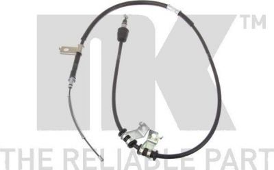 NK 903525 Трос ручного тормоза HYUNDAI ACCENT 05-/KIA RIO 05- задний левый (диск.торм.)