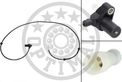 Optimal 06-S219 датчик, частота вращения колеса на RENAULT CLIO II (BB0/1/2_, CB0/1/2_)