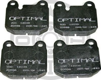 Optimal 12039 комплект тормозных колодок, дисковый тормоз на 3 (E21)
