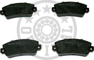 Optimal 12043 комплект тормозных колодок, дисковый тормоз на FIAT PANDA Van (141_)