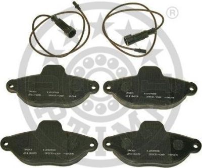 Optimal 12058 комплект тормозных колодок, дисковый тормоз на FIAT CINQUECENTO (170)