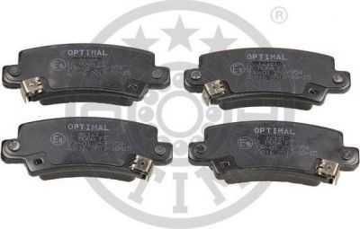 Optimal 12121 комплект тормозных колодок, дисковый тормоз на TOYOTA COROLLA Liftback (_E11_)