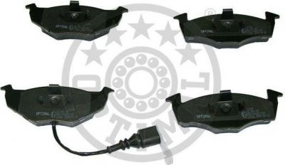 OPTIMAL Колодки тормозные дисковые передние с датчиками / Skoda Fabia;VW Polo 01/02~ (12172)